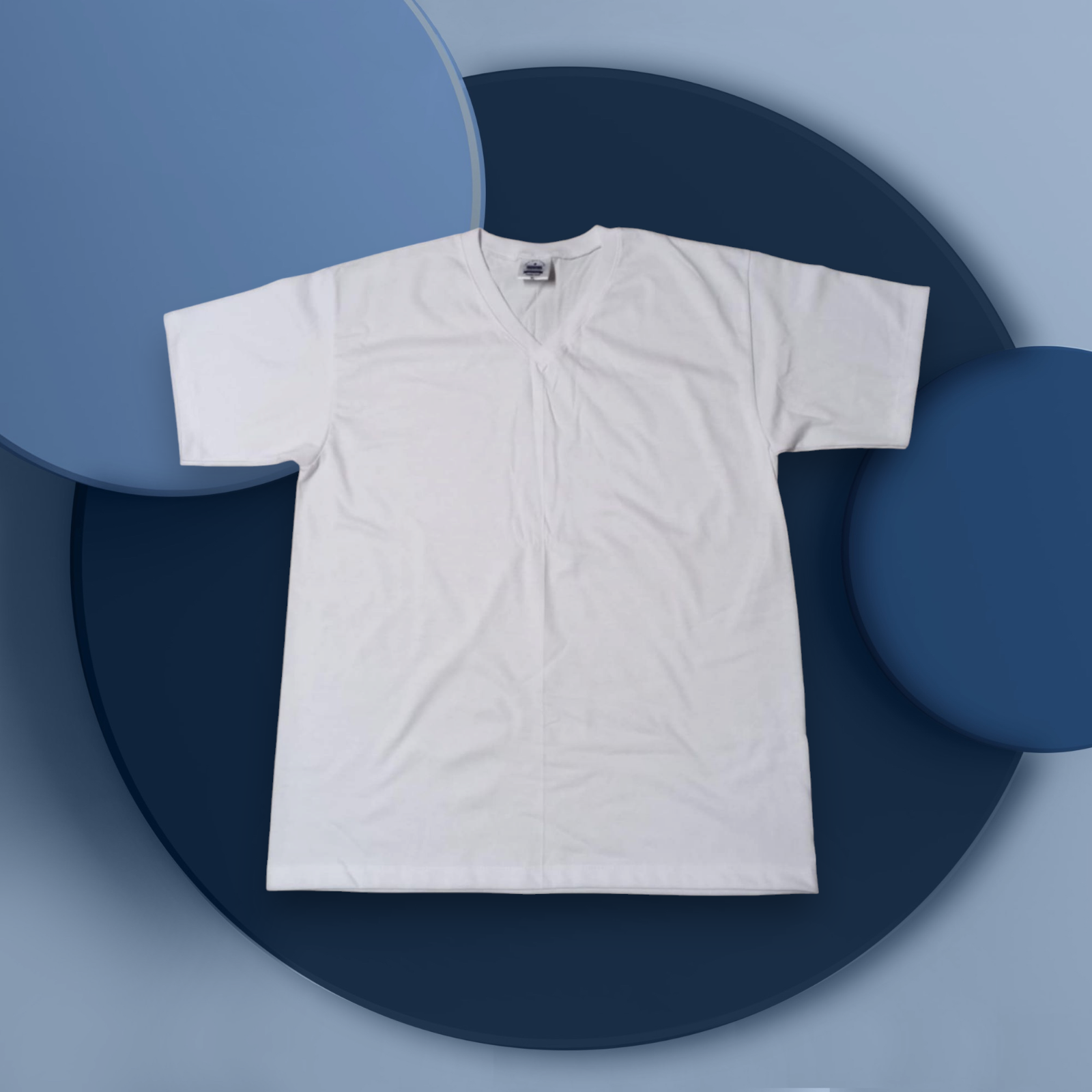 V-Neck T-Shirt Blank – Polycotton | Multiple Colours