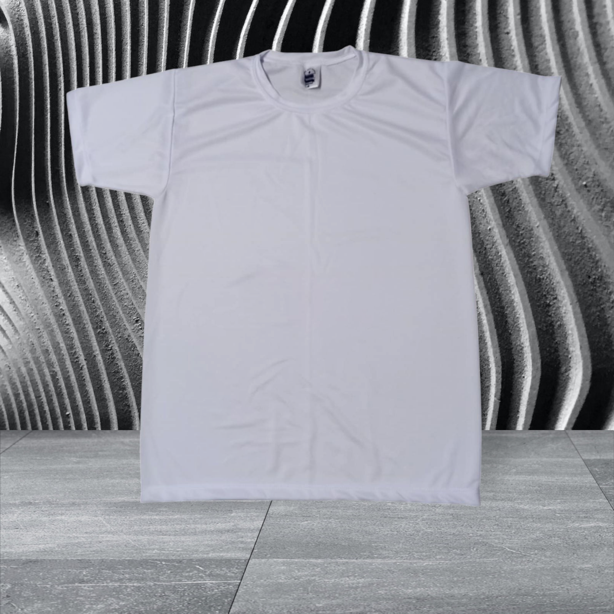 Moisture-wicking Dri-Fit Polyester tee for activewear
