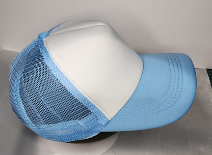 Trucker cap with mesh back and foam front – perfect for printing