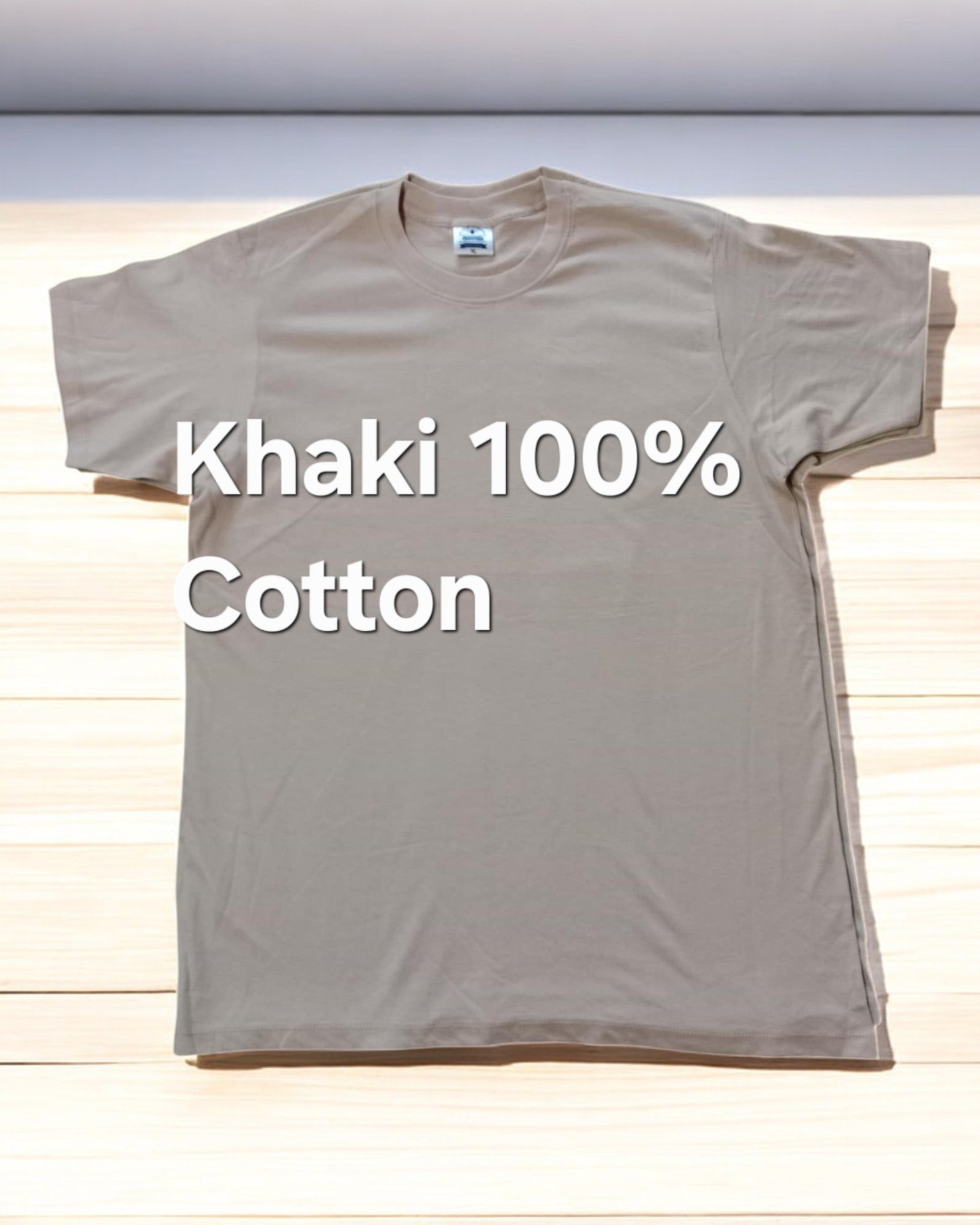 Custom 100% Cotton T-Shirt – Personalised Print | Multiple Colours