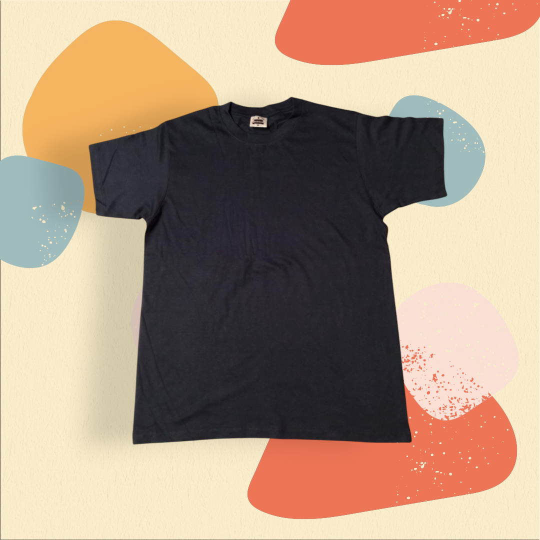 Premium 100% Cotton T-Shirts on display rack – ideal for personalisation or bulk branding